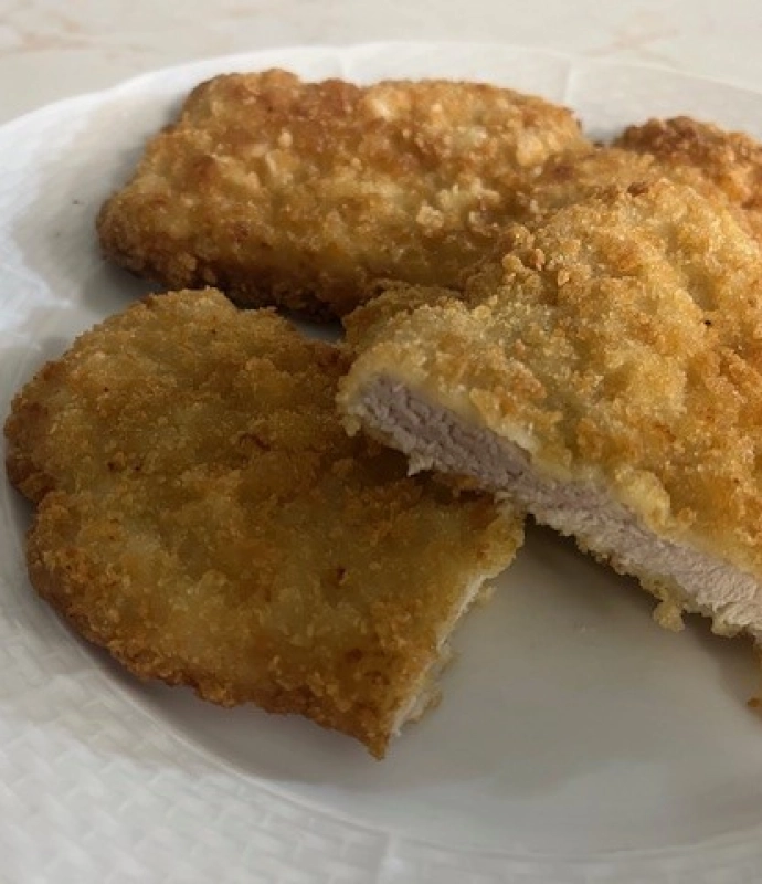 Obalovaný vepřový řízek