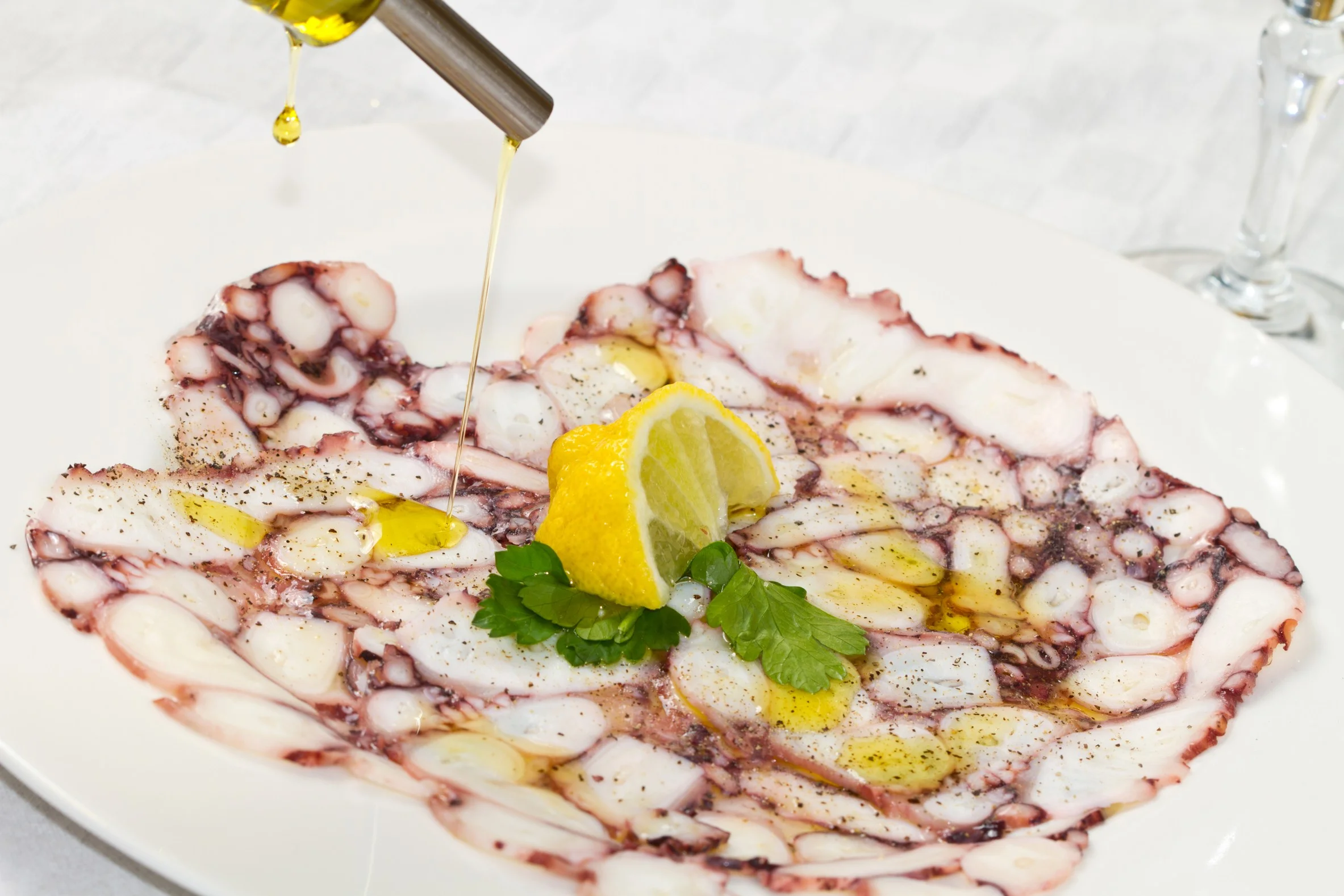 carpaccio z chobotnice